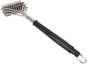 Spazzola per griglia Ergonomico manico di manovra - Accessorio di pulizia per BBQ - Resistente e duraturo - Adatto per forni e griglie esterne - Fondamentale per gli appassionati di barbecue