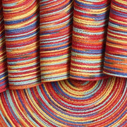 Piastre per tavolo Ronde 11,8 cm - 4 pezzi Resistente al calore - Sottopiede - Tessuto in cotone - Decorazione - Facile da pulire - Sottopiede per tavolo