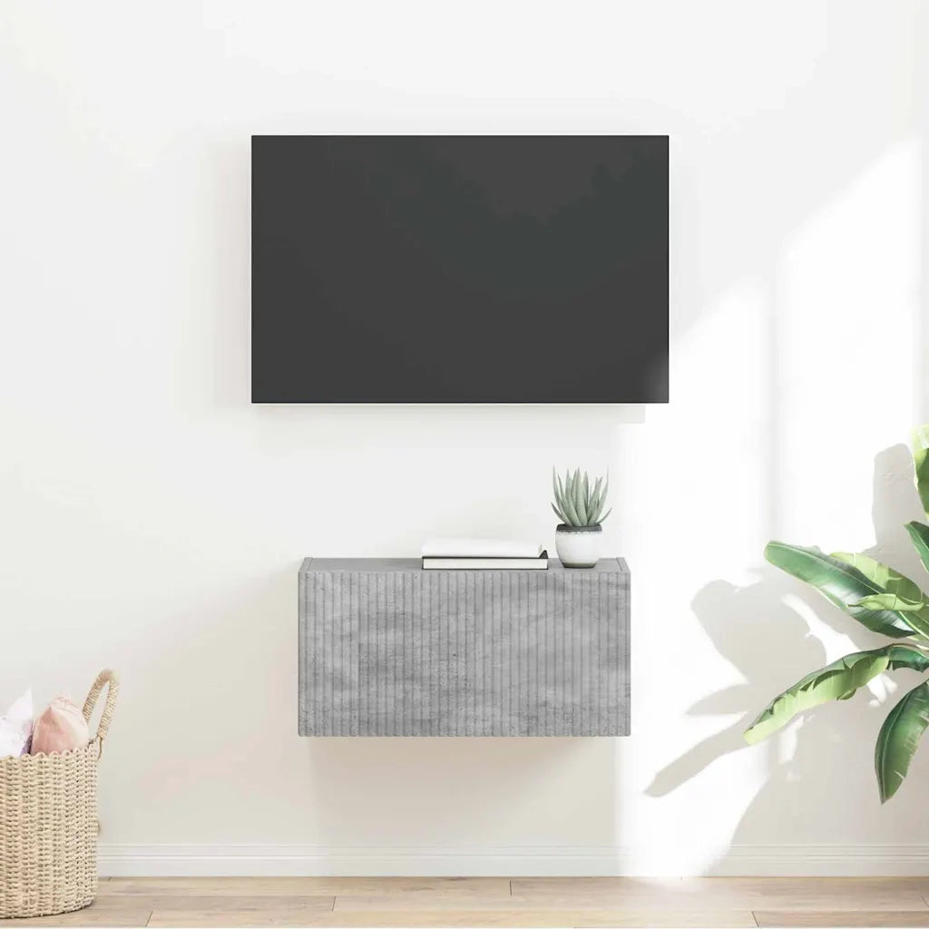 Mobile TV da parete-Mobile TV a Muro-Credenza TV Calcestruzzo 60 x 31 x 29.5 cm 861856