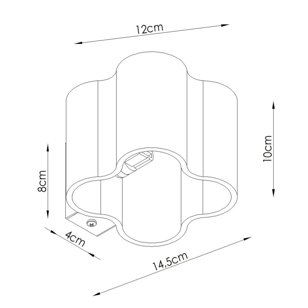 Applique OVIO rossa G9