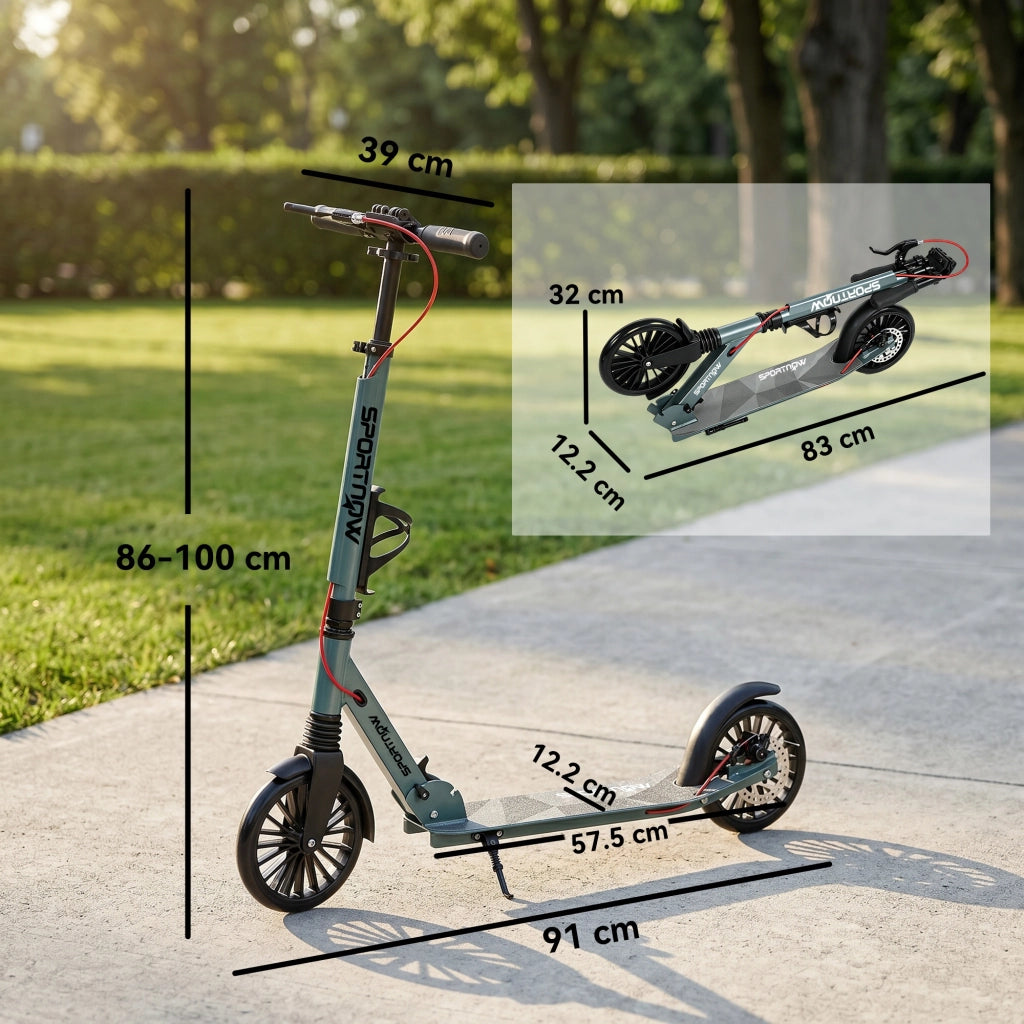 Monopattino Elettrico Pieghevole ¨C zephmum ¨C Argento