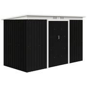 Casetta da Giardino ¨C zephmum ¨C Grigio Scuro 280x130x172 cm