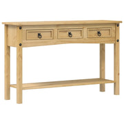 Tavolo Consolle | Tavolo d'Ingresso "Corona" 114x34,5x73 cm in Legno Massello di Pino