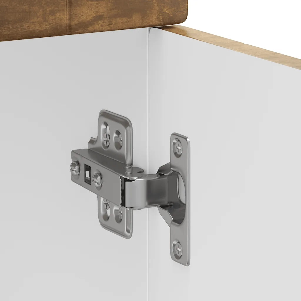 vidaXL Base da Cucina Porto Rovere Fumo in Legno Multistrato