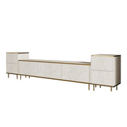 Porta TV in legno "Imaj" - 260 x 35 x 60 cm - TravertinOr