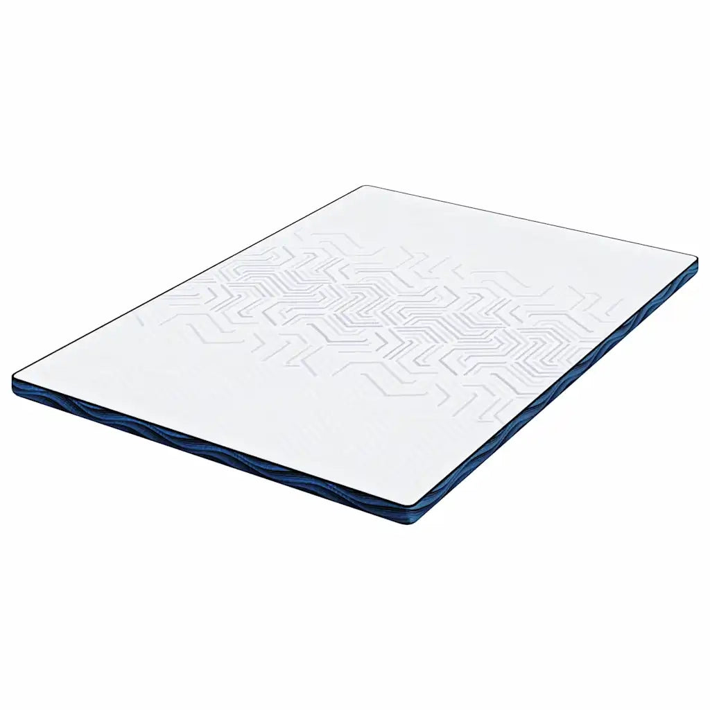Topper per materasso Bianco 140 x 190 cm Tessuto Jacquard CFW7066679