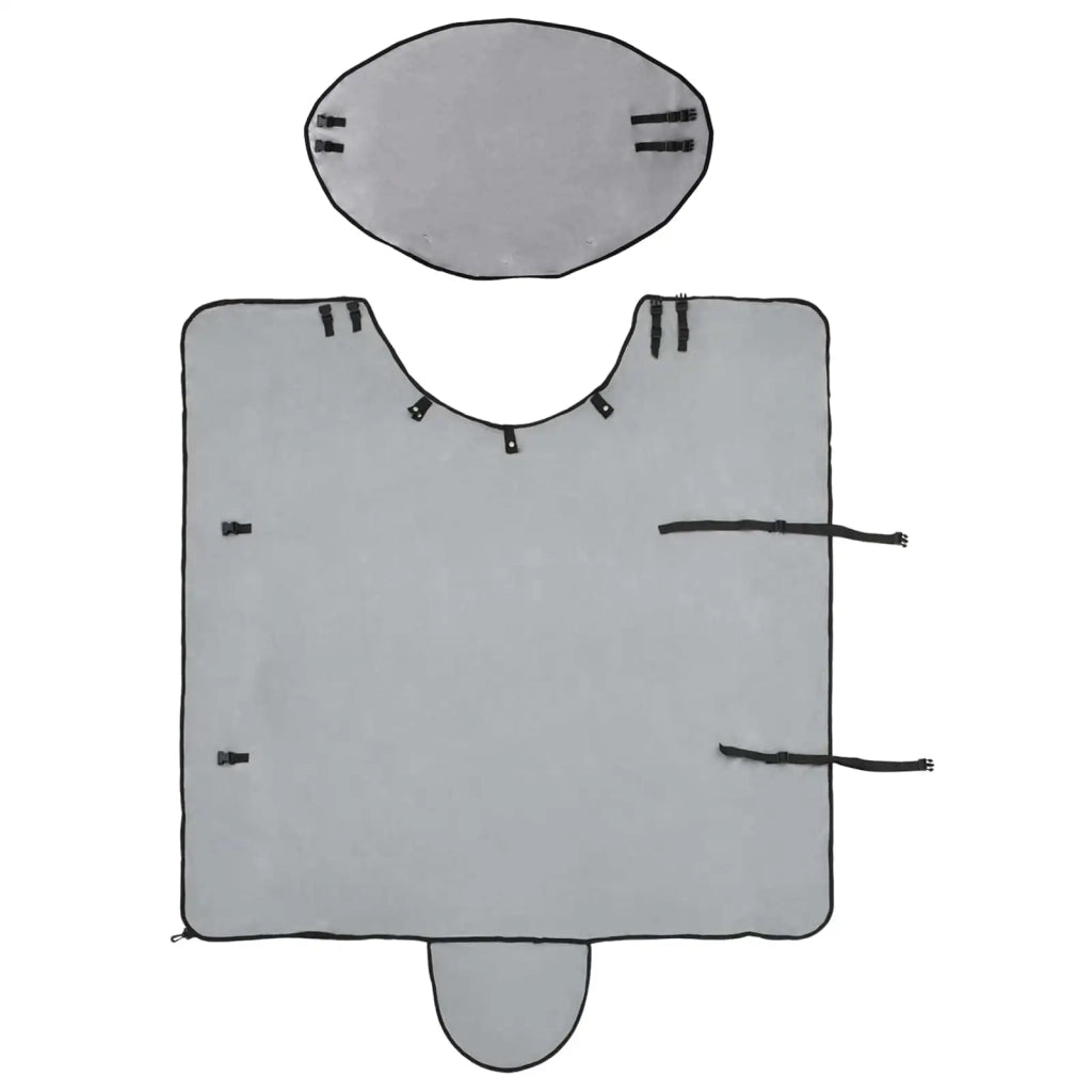 Coperta per Cavalli Grigio chiaro e rosa completo 115 cm CFW7294933
