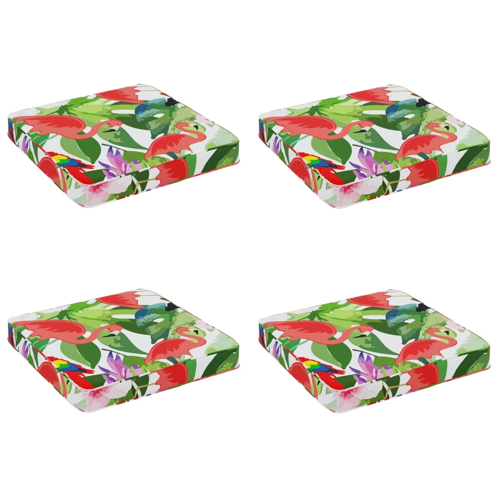 Cuscini per Sedia in 4 Pezzi VUGHT 4 pcs 100% Poliestere 946285