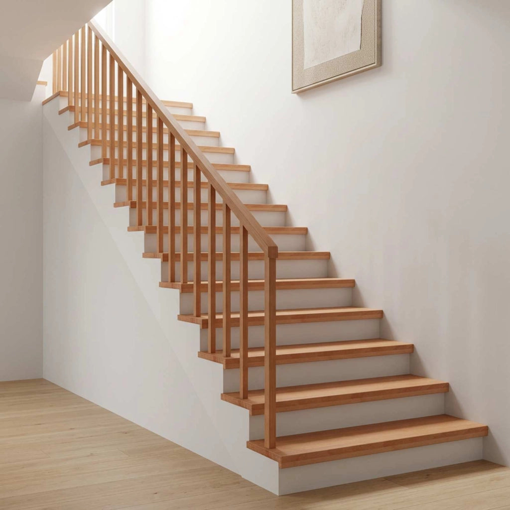 Tappeti per scale 20 pz 80 x 25 x 2 cm Naturale 3446473