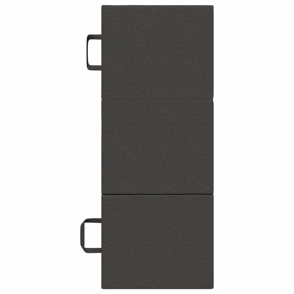 Divano Letto Pieghevole 75 x 63 x 45 cm Grigio Scuro 900137