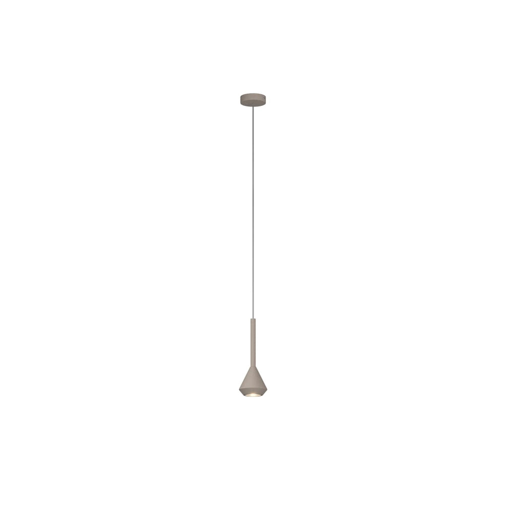 Sopsensione Moderna Aygo Metallo Sabbia 1 Luce Gu10
