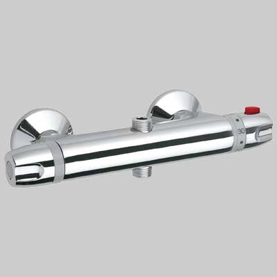 MONOCOMANDO DOCCIA ESTERNO TERMOSTATO CON DEVIATORE 2 VIE 2T  Cromo     PAINI