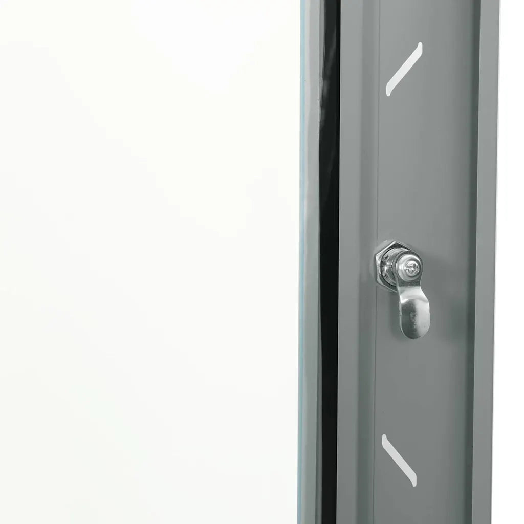 Armadietto di rete Grigio 60 x 60 x 65 cm Acciaio CFW3237818