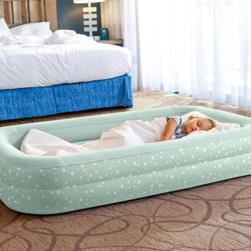 Materasso baby casa e Viaggio cm 107x168x25 con Pompa Manuale