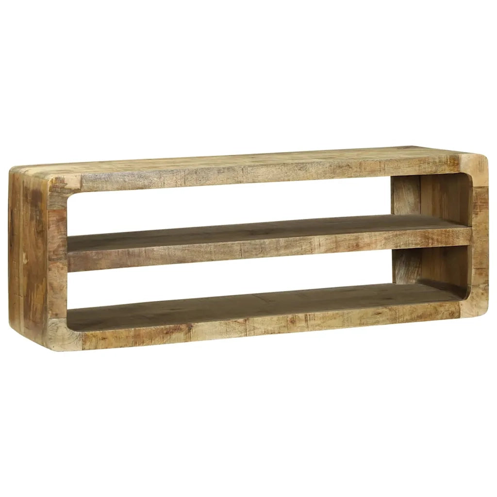 Mobile TV-Credenza per TV-Console TV Marrone 100 x 32 x 36 cm Legno massello di mango