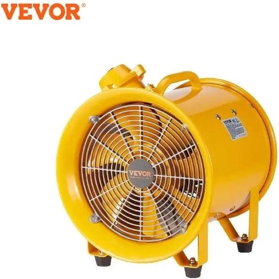 Ventilatore di Scarico - Ventilatore Industriale - Ventilatore per Costruzione - Ventilatore per Costruzione Blower - Ventilatore Axiale - Livello di Rumore Ventilatore Industriale - 350W