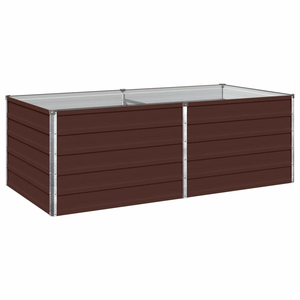 Letto rialzato da giardino Marrone 160 x 80 x 55 cm 8006399