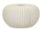 Vaso Icicle Ø40x23 cm in Mgo Crema