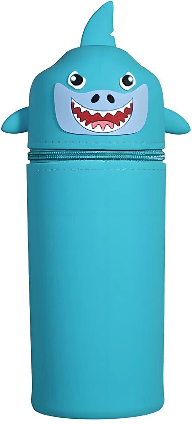Etui in silicone, etui con cerniera, etui, etui in silicone morbido, etui cartoon, etui unisex, etui con etui, grande capacità per strumenti da disegno
