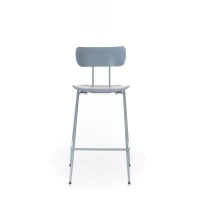E-STYLO Sgabello moderno in polipropilene, ideale per arredare con stile cucine, isole, penisole e locali commerciali come bar e bistrot, 45cm X 51cm H. 98cm