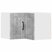 Pensile da cucina | Mobile angolare per parete LUCCA Grigio Cemento 57 x 57 x 40 cm