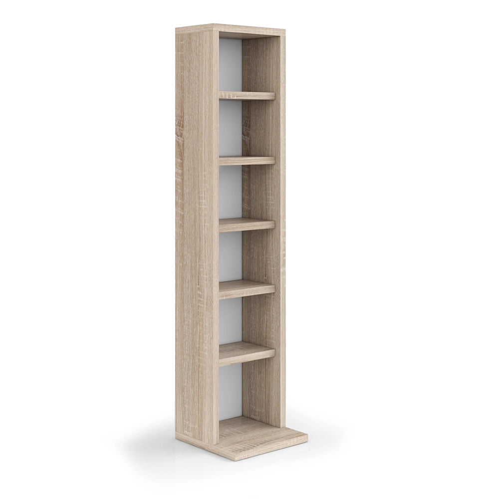 Vicco Scaffale porta cd Sonoma 21 x 91.8 cm
