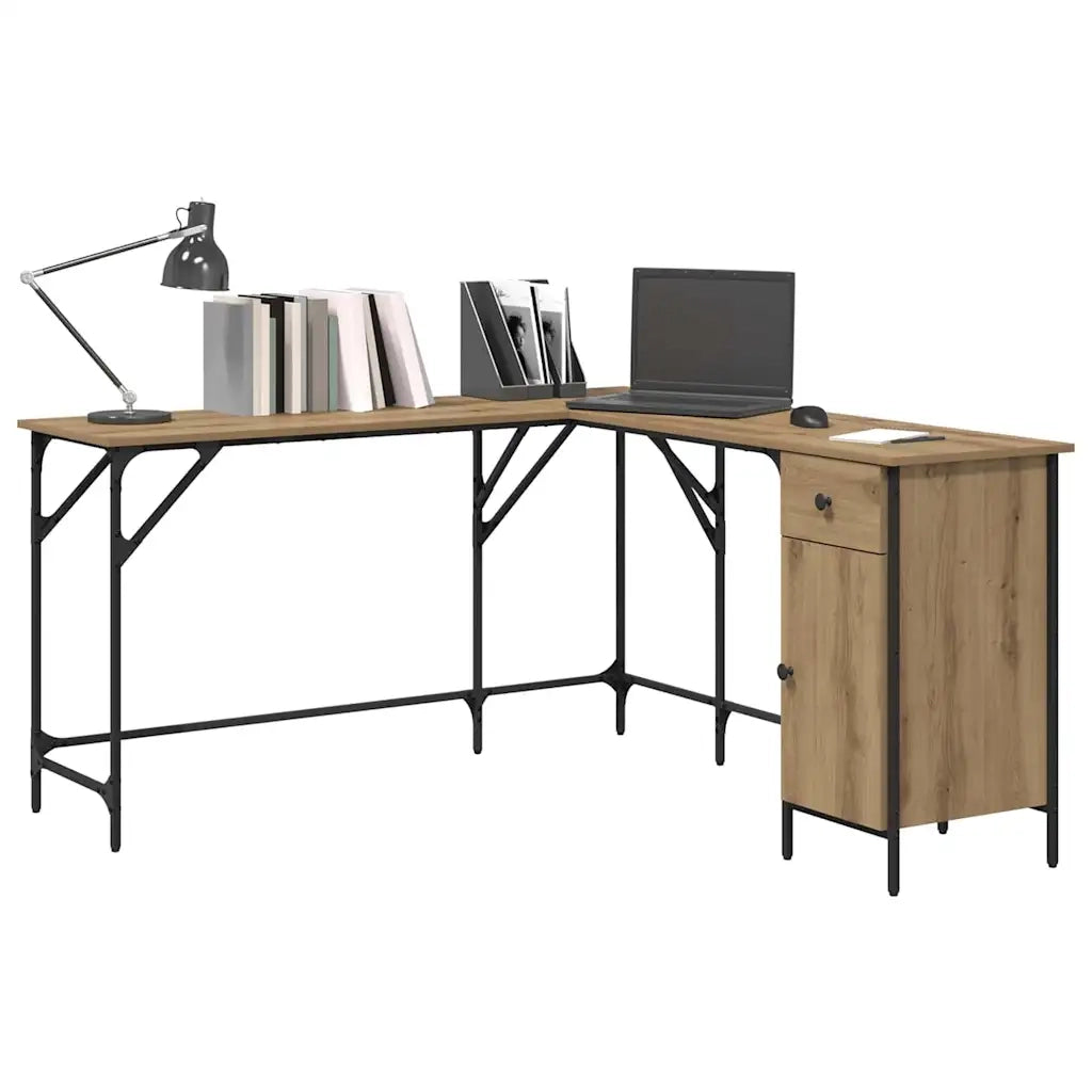 Scrivania Rovere artigianale 141 x 141 x 75 cm 882876