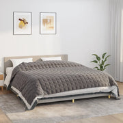 Coperta Ponderata Grigia 220x260 cm 11 kg Tessuto cod mxl 68430
