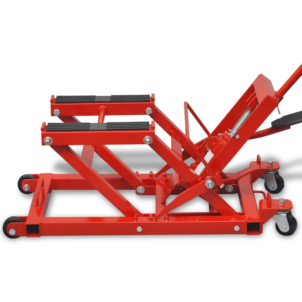 Martinetto Idraulico per Motociclette/ATV 680 kg Rosso CFW2541378