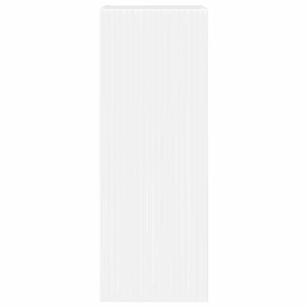 Mobile TV da parete-Mobile TV a Muro-Credenza TV Bianco Lucido 30 x 31 x 80 cm