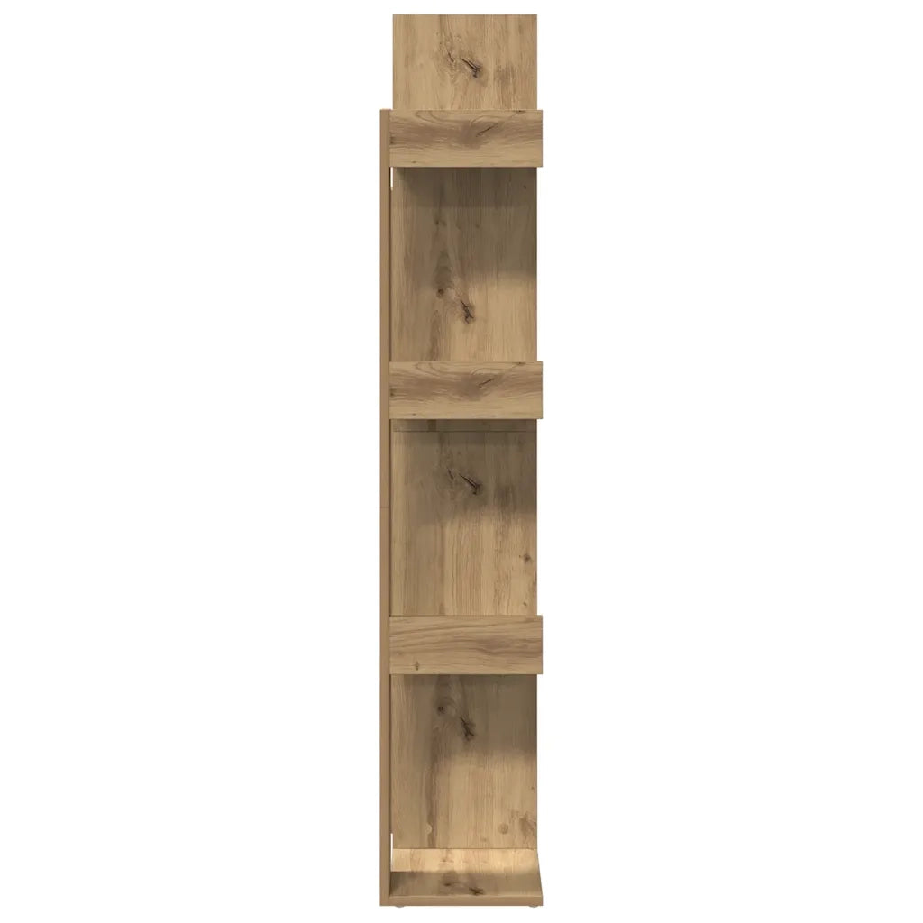 Libreria Rovere Artigianale 48x25,5x140 cm Legno Multistrato 856695