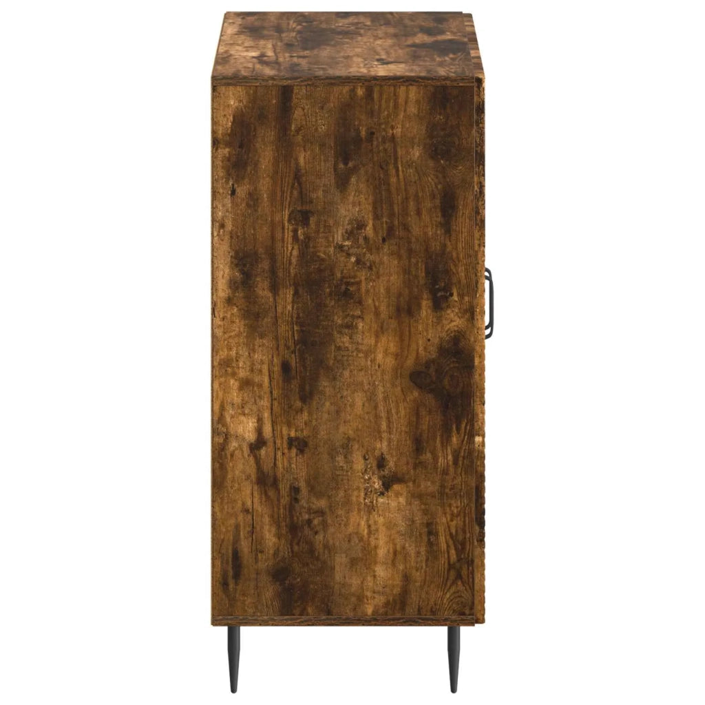 Mobile per scarpe HAARLEM 59,5 x 39,5 x 89,5 cm Rovere Fumo 896870