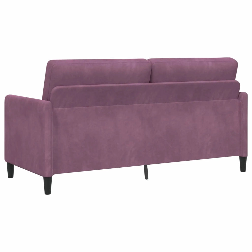Set di Divani con Storage 2 pz Viola Poliestere 3429203