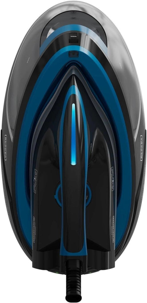Black+decker BXSS2401E Ferro da stiro con caldaia 2400W vapore continuo 200g-min serbatoio 1.5L piastra ceramica colore Nero