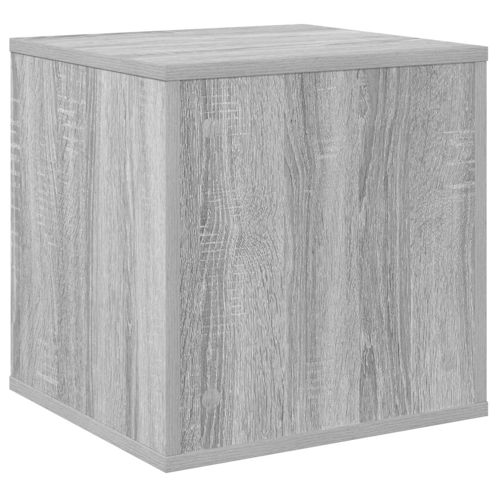 Scatola per album in vinile Sonoma grigio 37 x 36,5 x 38 cm 8012852