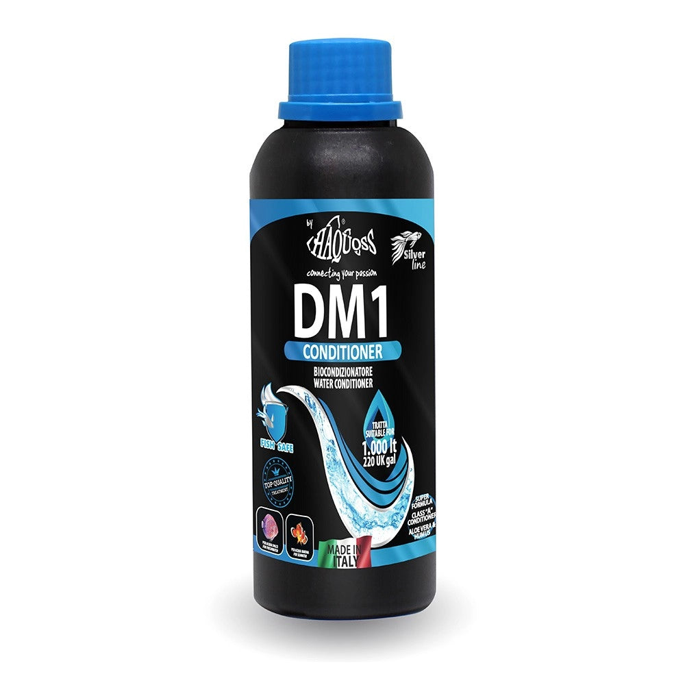 Haquoss DM1 Conditioner - biocondizionatore per acqua dolce e marina Formato: 250 ml