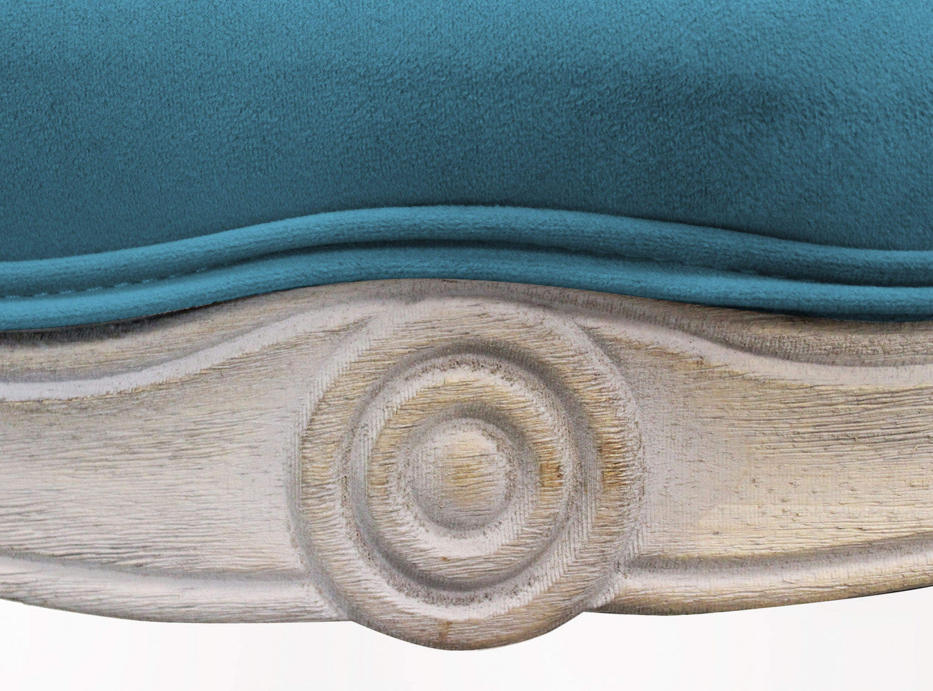 Divano Coleman 107x61x70 h cm in Velluto Blu