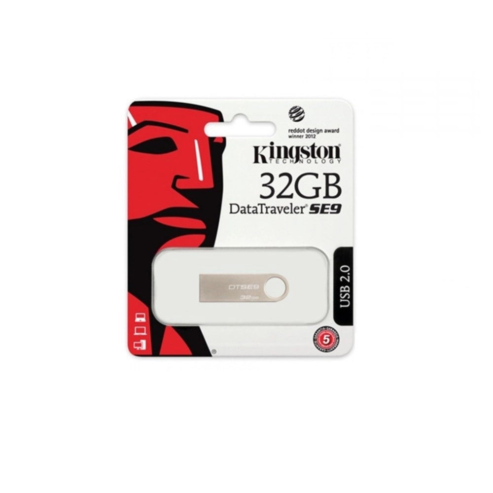 Trade Shop - Pendrive Kingston Usb 2.0 32gb Chiavetta Dtse9 32 Gb Memoria Se9 Dtse9h 32gb -