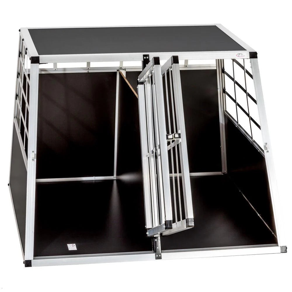 Gabbia doppia per il trasporto di cani con schienale dritto 97 x 90 x 69,5 cm 3708144/2
