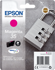 Epson Padlock Singlepack Magenta 35 DURABrite Ultra Ink