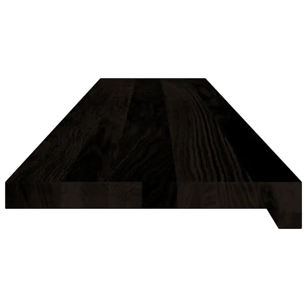 Gradini 12 pz Marrone Scuro 120x30x2 cm Legno Massello Rovere