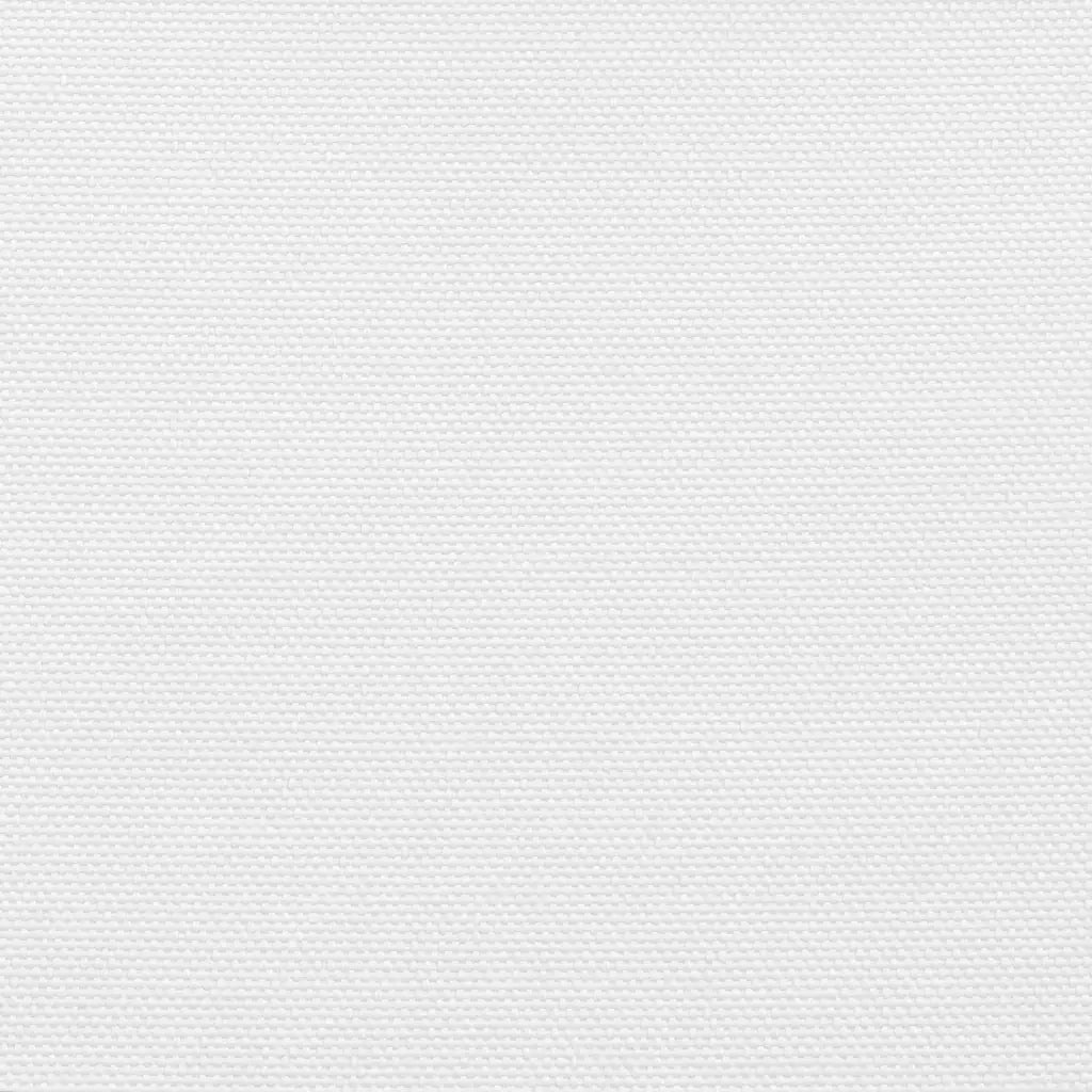 Parasole a Vela Oxford Rettangolare 6x8 m Bianco 135278
