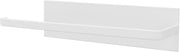 Supporto per Asciugamano Resistente alla Ruggine - Autoadesivo - Acciaio di Carbonio - 26x2x7.1cm - Per Bagno/Cucina - Forte e Impermeabile - Supporto per Asciugamano da Cucina