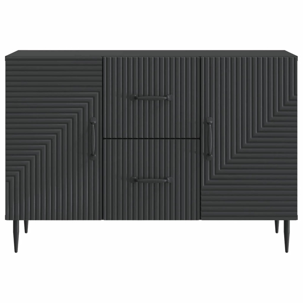 Credenza Nero 89 x 34,5 x 60 cm Legno ingegnerizzato