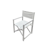 C SEDIA REGISTA IN ALLUMINIO ALU STAGE BIANCO- C LINE OUTDOOR- 2,0 pz