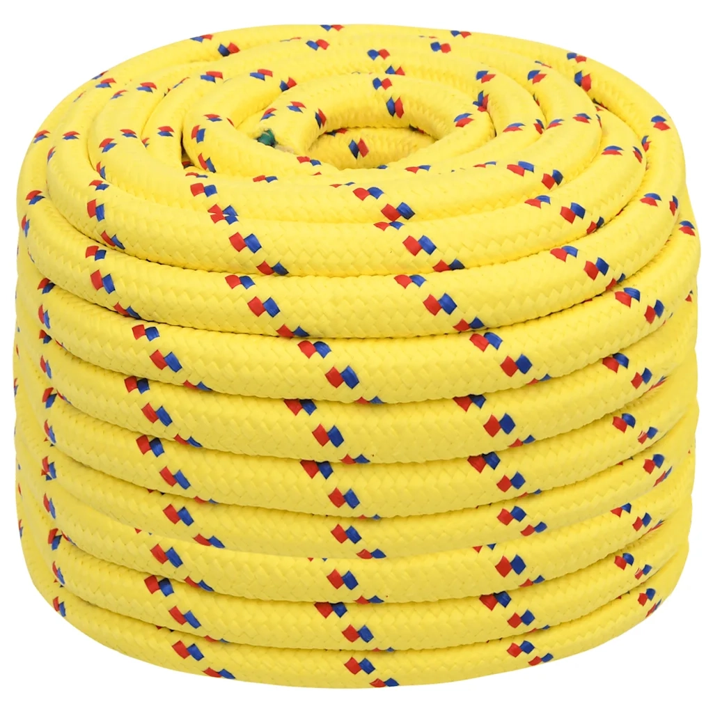 Corda per barca Gialla 20 mm 100 m in Polipropilene 152634