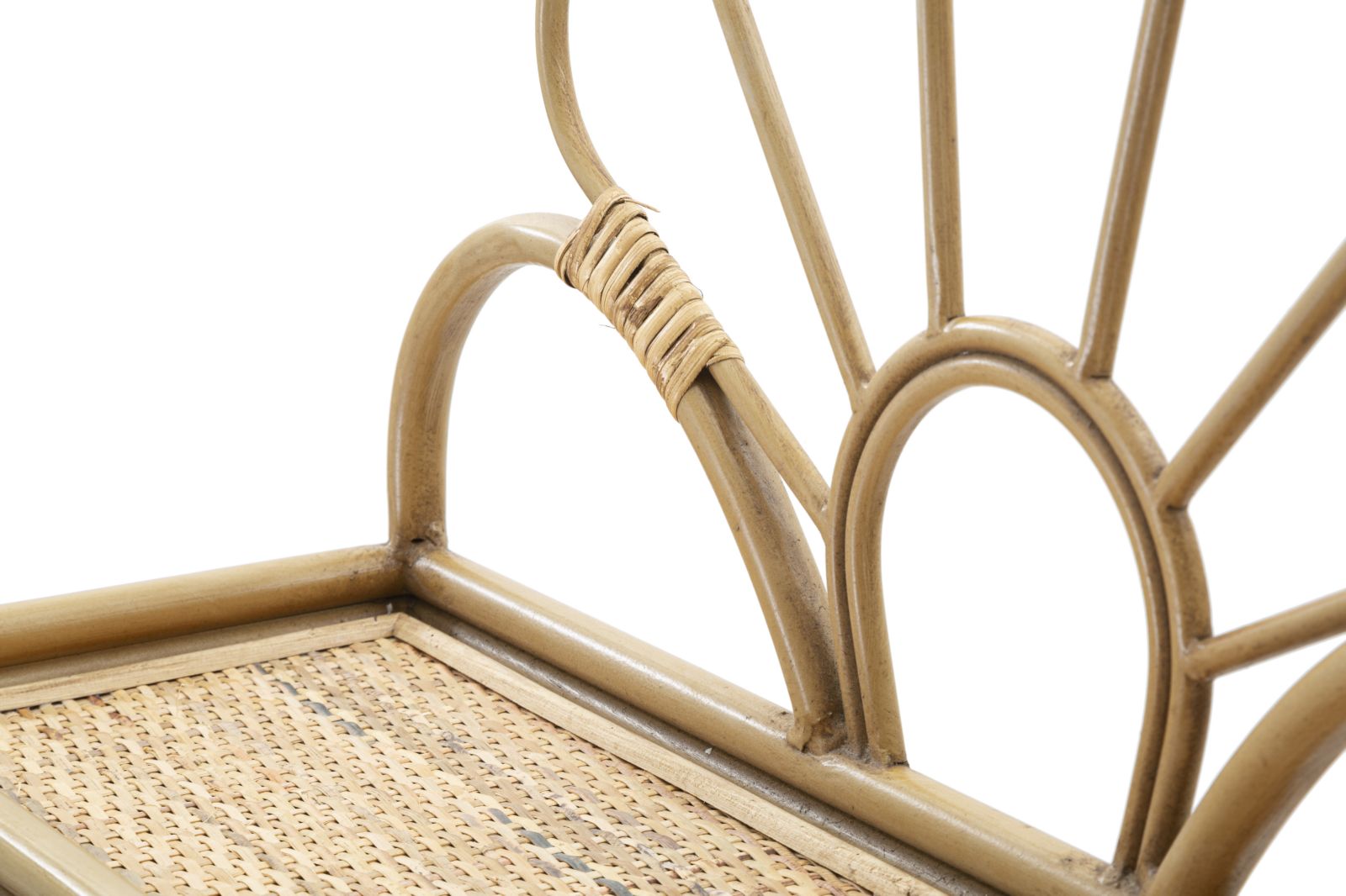 Mensola Panama 55x20,3x39,5 cm in Rattan