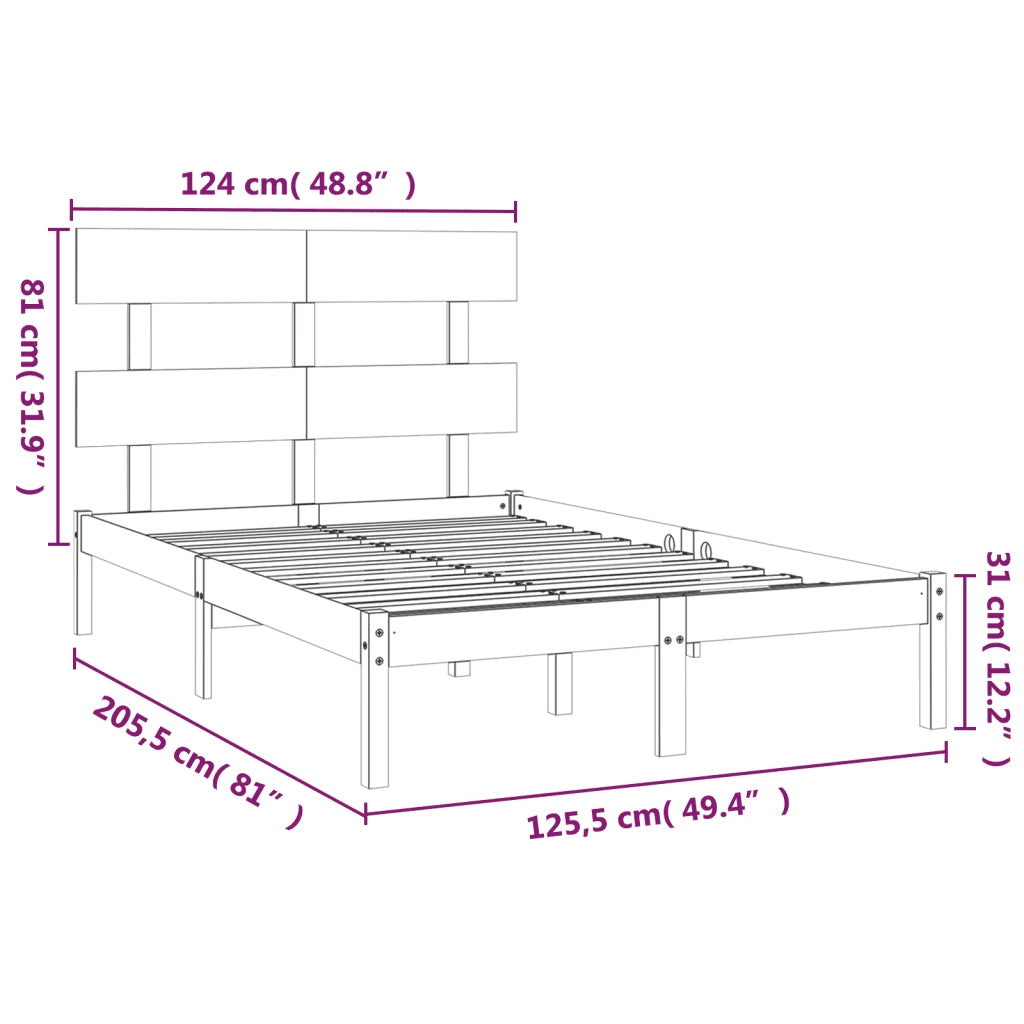Giroletto in Legno Massello 120x200 cm 3104668
