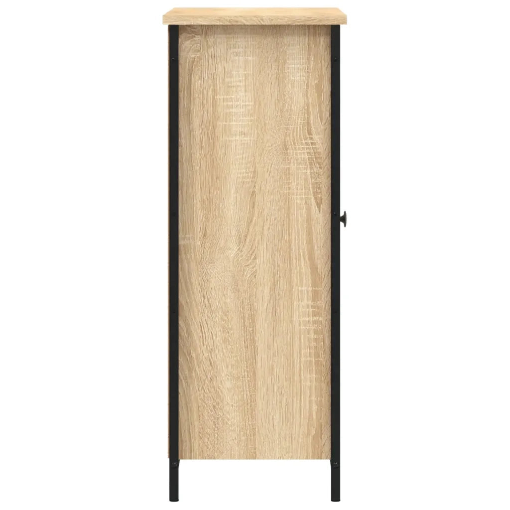 Credenza Rovere Sonoma 70x30x80 cm in Legno Multistrato 835495
