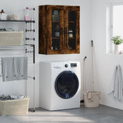 Mobile a Parete Rovere Fumo 69,5x34x90 cm 828481
